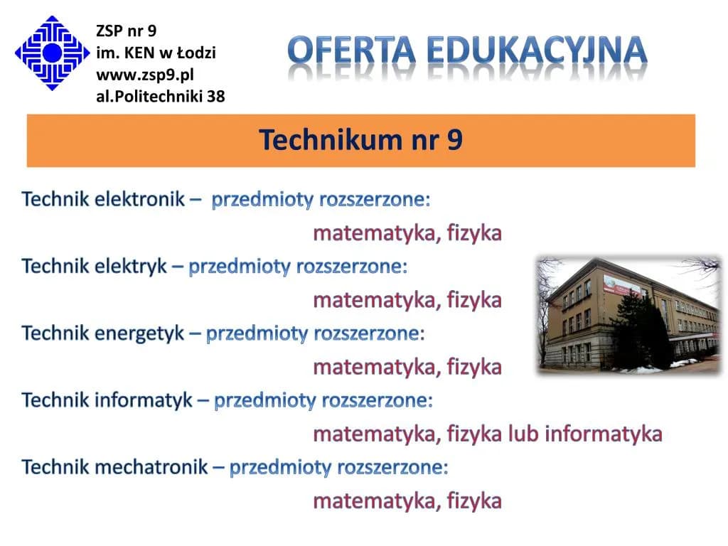 Technik elektryk jakie przedmioty rozszerzone - klucz do sukcesu w zawodzie
